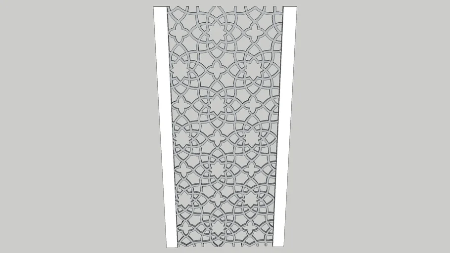 MASHRABIYAH PANEL | 3D Warehouse