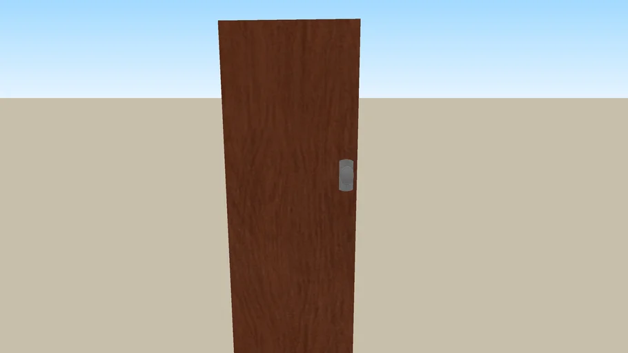 70s Door | 3D Warehouse