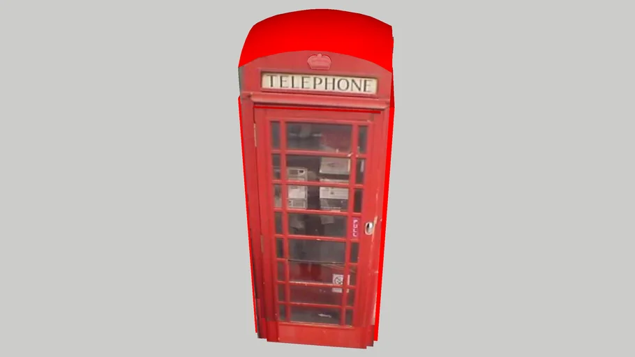 Telephone box #5, Cam | 3D Warehouse