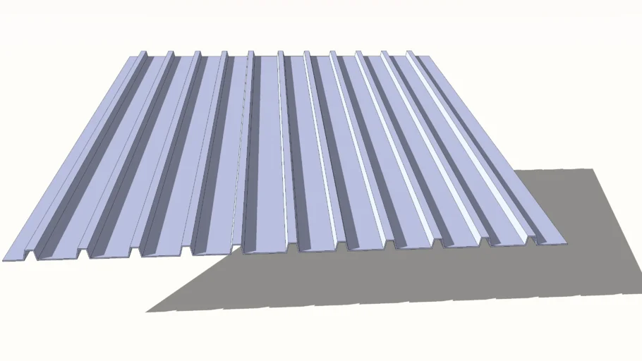 Corrugated sheet cover