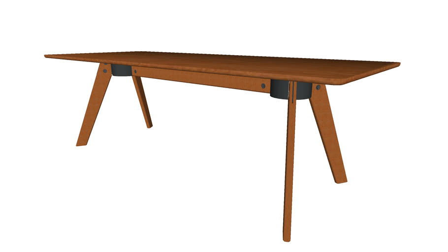 TROY table rectangular for Lugi
