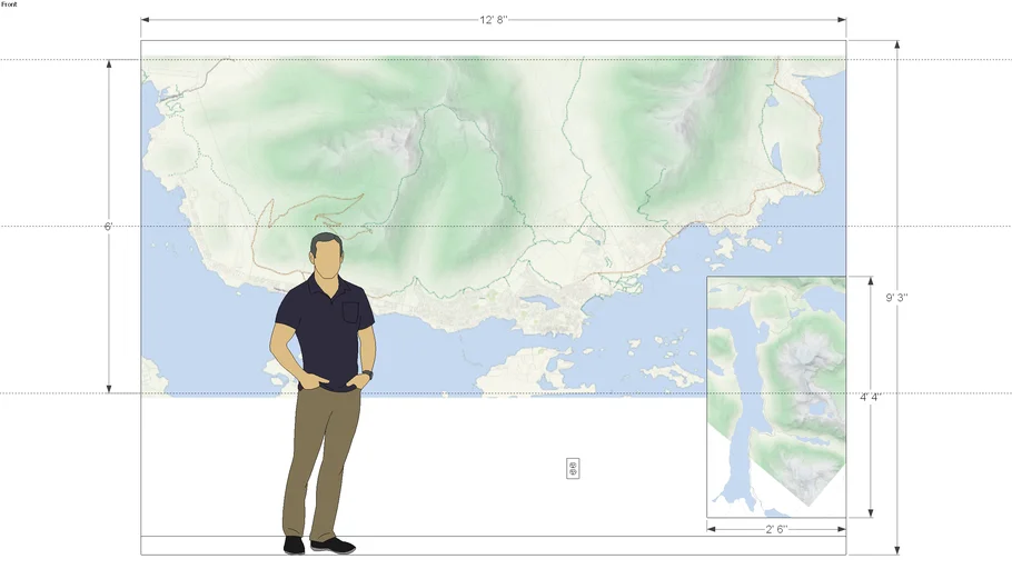 wall-map-planning-3d-warehouse