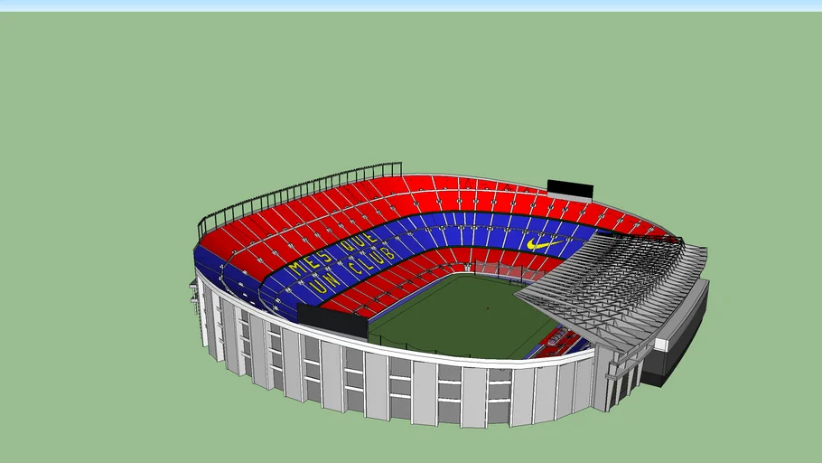 Camp Nou 3D Warehouse