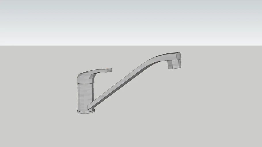 LAGAN Single-lever Kitchen Mixer Tap, Chrome-plated #IKEA | 3D Warehouse