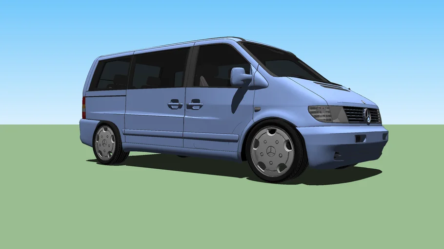 Mercedes-Benz Viano Extralong | 3D model