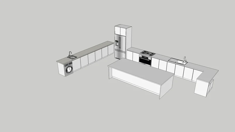 Kitchen2 | 3D Warehouse