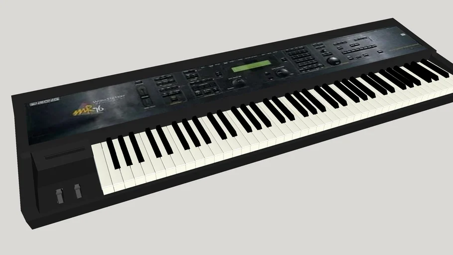 Ensoniq MR76 Music Synthesizer Workstation - - 3D Warehouse