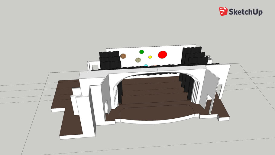 Sylvia Beard Theater Buford, SAA AIM 3D Warehouse