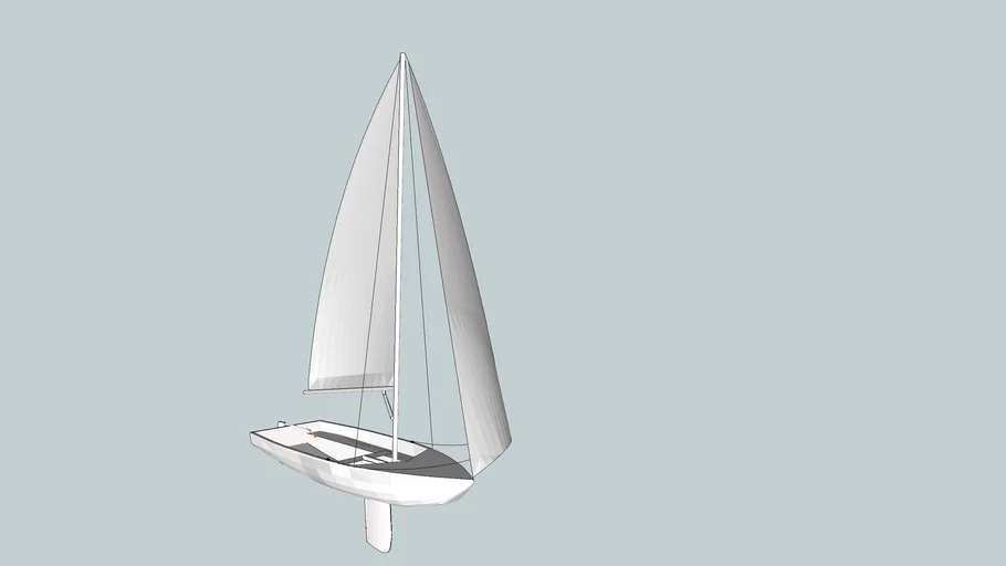 voiler /sailboat model echo | 3D Warehouse