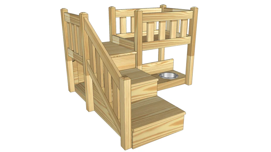 Dog Kennel and Bed 3D Warehouse