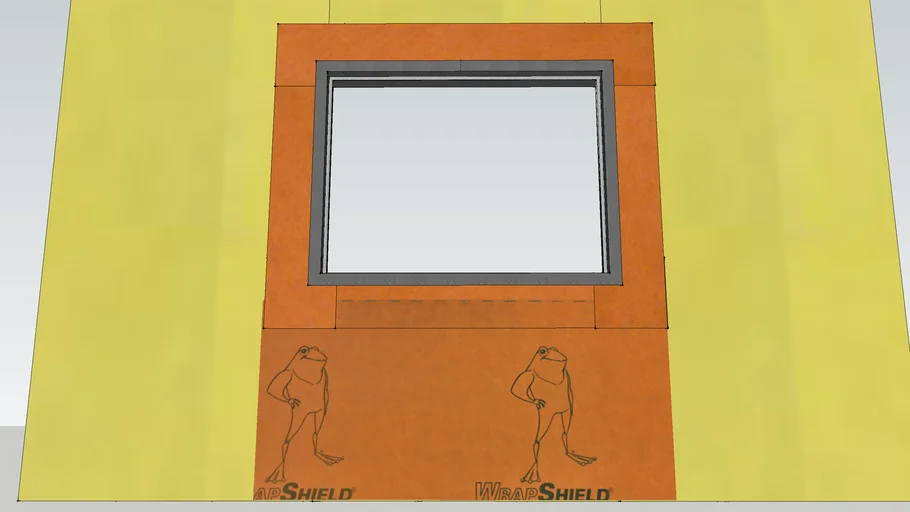 VaproShield VaproLiquiFlash Window Rough Opening 3D Warehouse