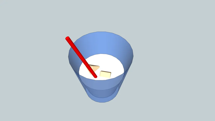 Glass half full 3D Warehouse