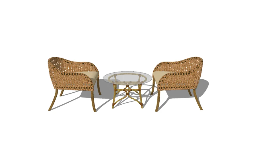 Outdoor chair 3D Warehouse