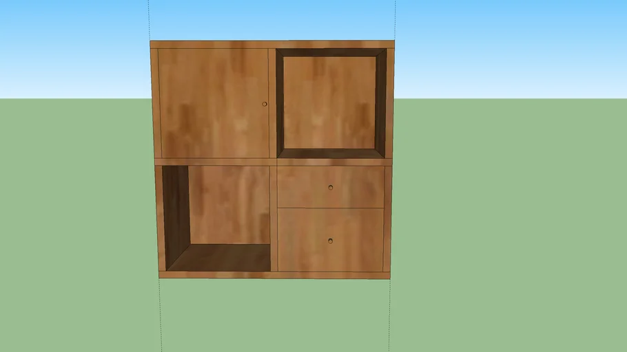 Cube Shelf 3D Warehouse