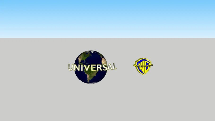 Universal Logo and Warner bros logo | 3D Warehouse