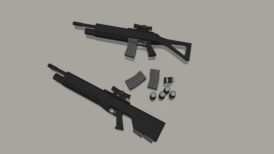 future rifle | 3D Warehouse