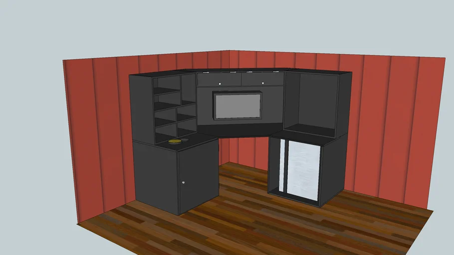 My dream gaming pc setup 3D Warehouse