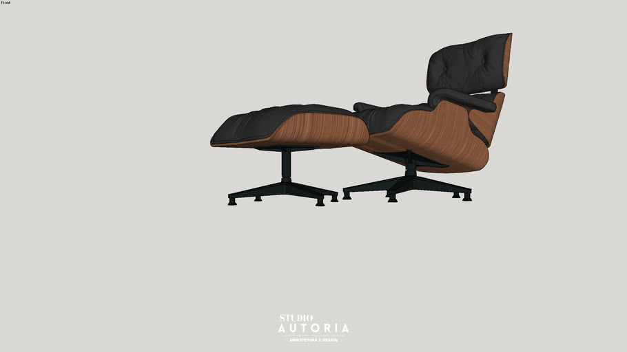 Eames Lounge Chair PRO | 3D