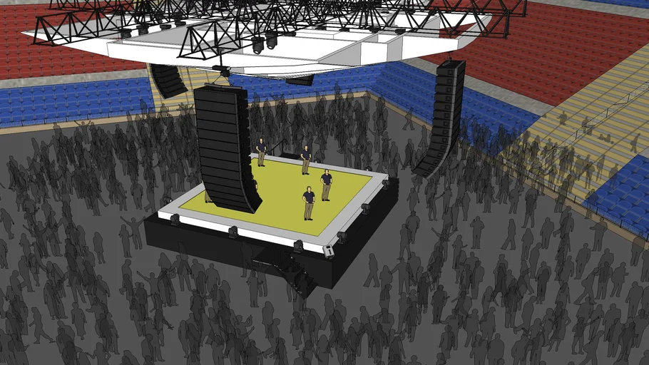 Realised stage | 3D Warehouse