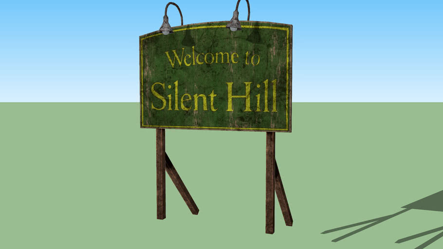 silent hill sign 3D Warehouse
