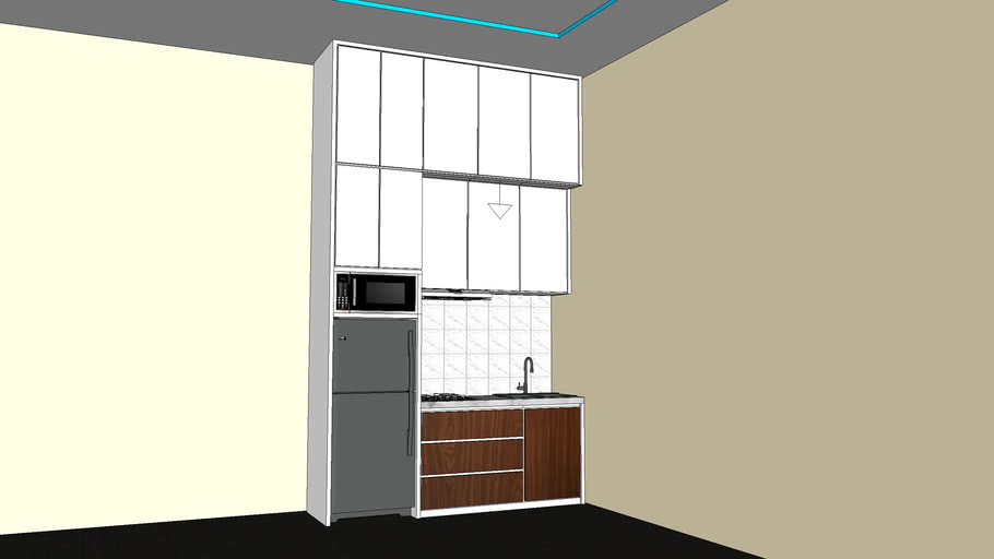 kitchen set minimalis | 3D Warehouse