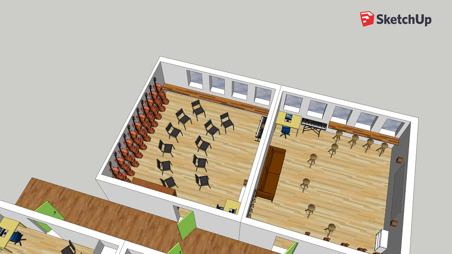 Music rooms 3D Warehouse