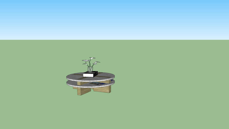 Round Marble coffee table | 3D Warehouse
