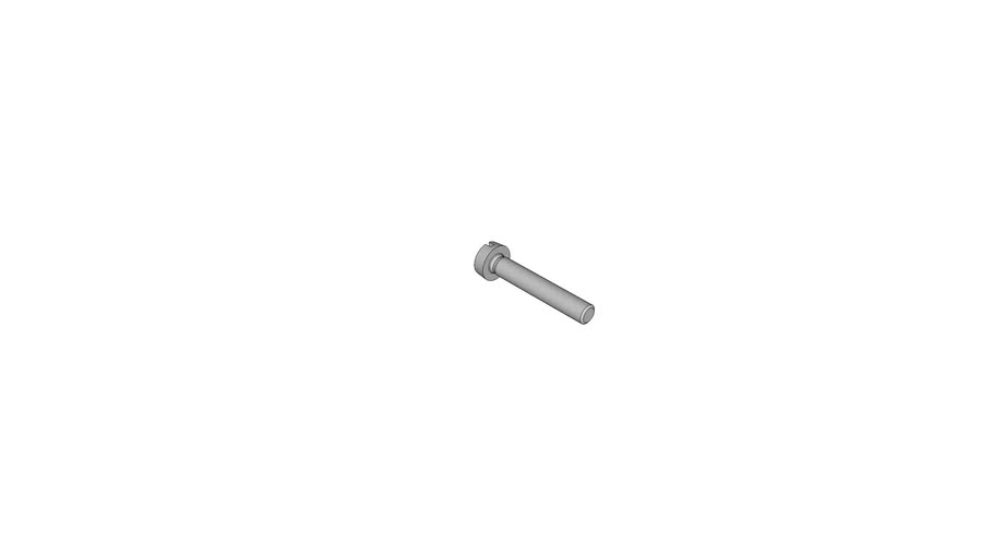 0702026101 Slotted cheese head screws DIN 84 AM2x12
