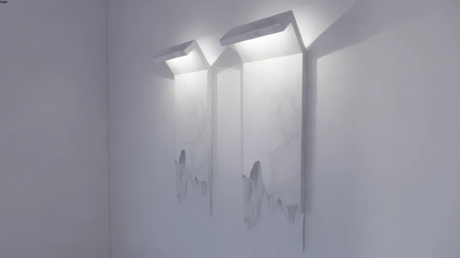 Marble wall light 3D Warehouse
