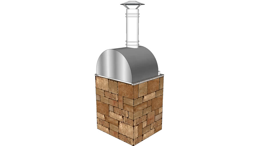 Outdoor Kitchen Pizza Oven 3D Warehouse