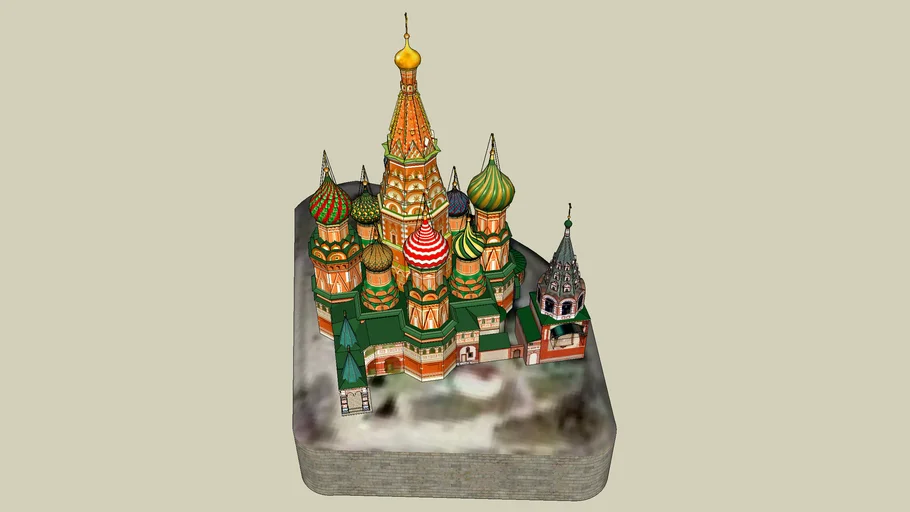 Saint Basil 3D Warehouse