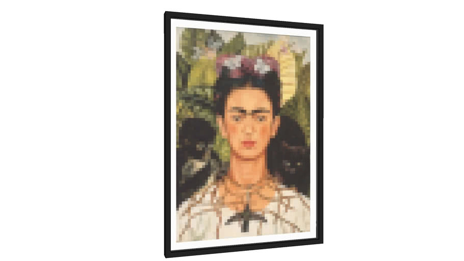 Quadro Frida Pixel - Galeria9, por Motta