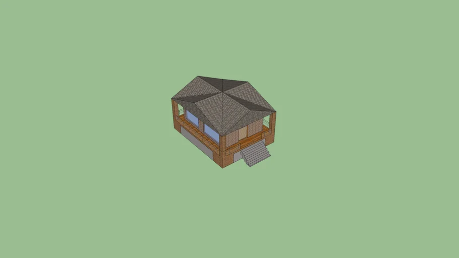 A house of some sorts with inside | 3D Warehouse