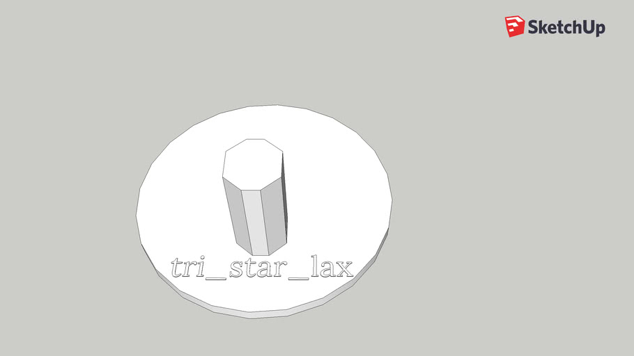 lacrosse head stand 3D Warehouse