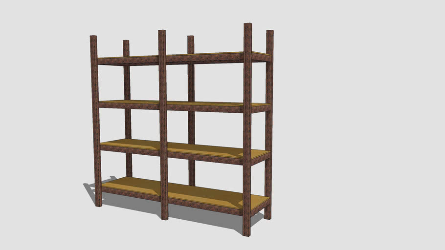Rack Coconut Lumber | 3D Warehouse