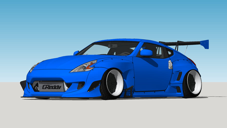 2012 Nissan 370Z Rocket Bunny Pandem * 3D Warehouse