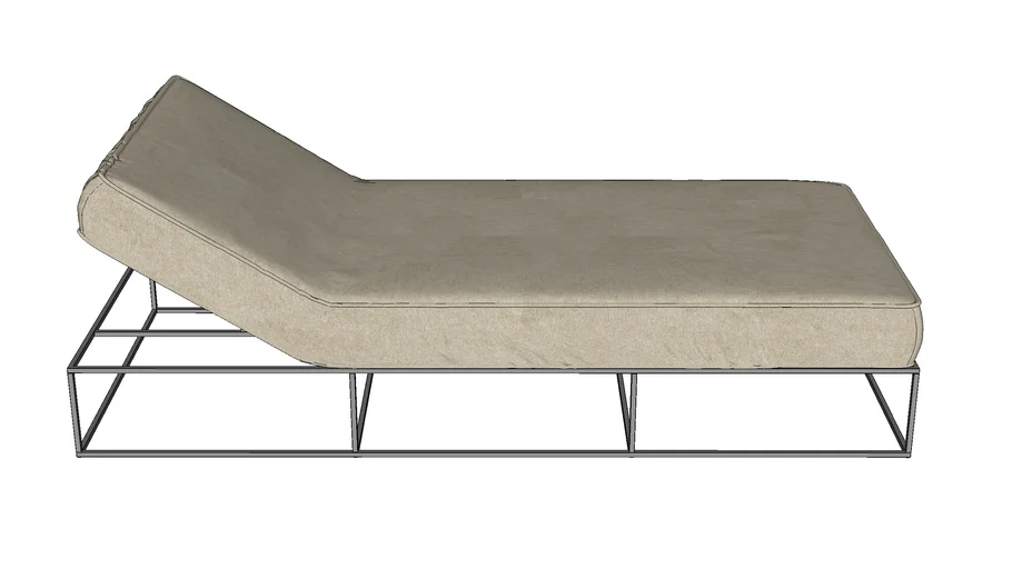Chaise Longue Ice Club LIVING DIVANI 3D Warehouse