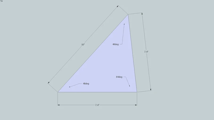 wedge demension part 2 | 3D Warehouse