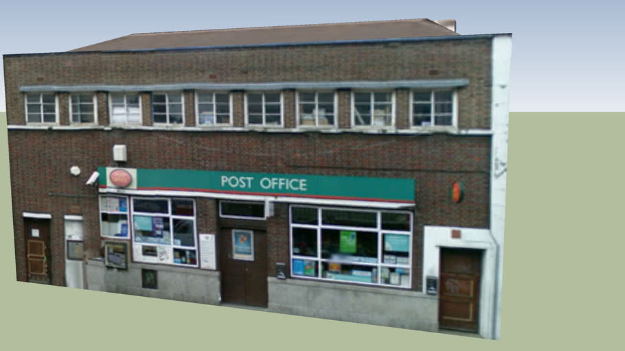 Post Office, Bethnal Green, Tower Hamlets, London, UK 3D Warehouse