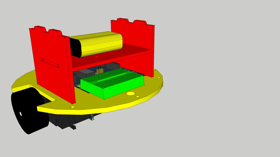 Base robot Arduino | 3D Warehouse