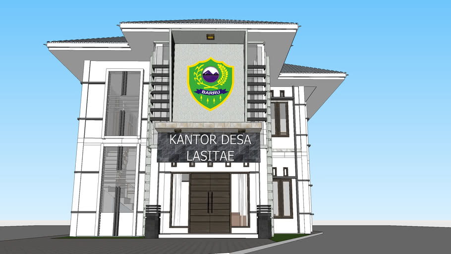 Kantor Desa Lasitae Barru | 3D Warehouse