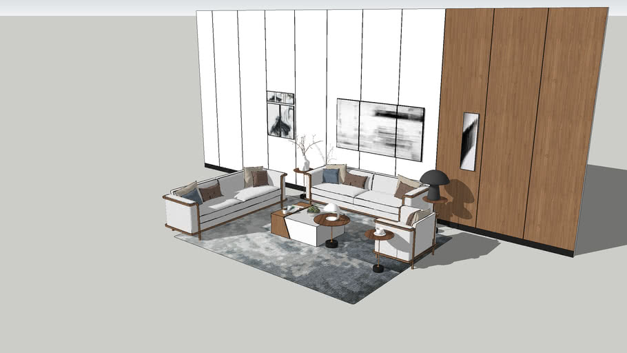 Living Area_Setup 05 3D Warehouse