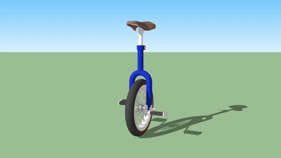 one wheel bike called