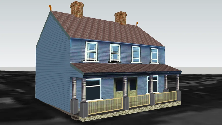 Houses 25, Cam 3D Warehouse