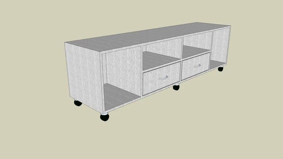 RACK FOR TV | 3D Warehouse