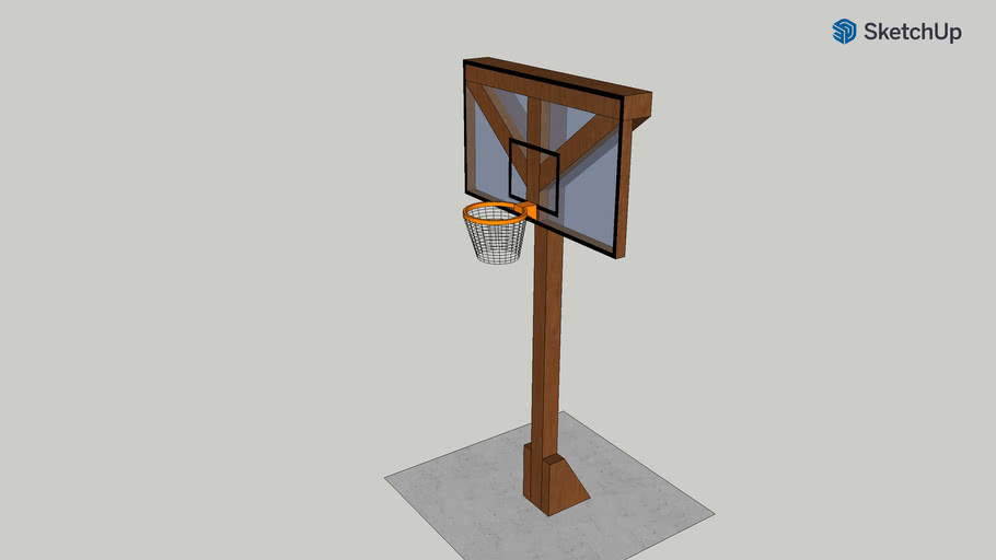 Basketball hoop 3D Warehouse