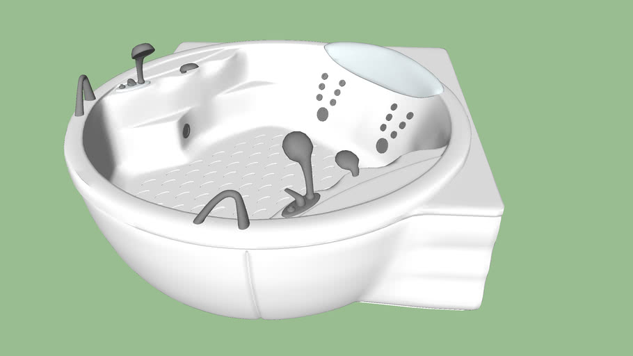 Round bathtub 3D Warehouse