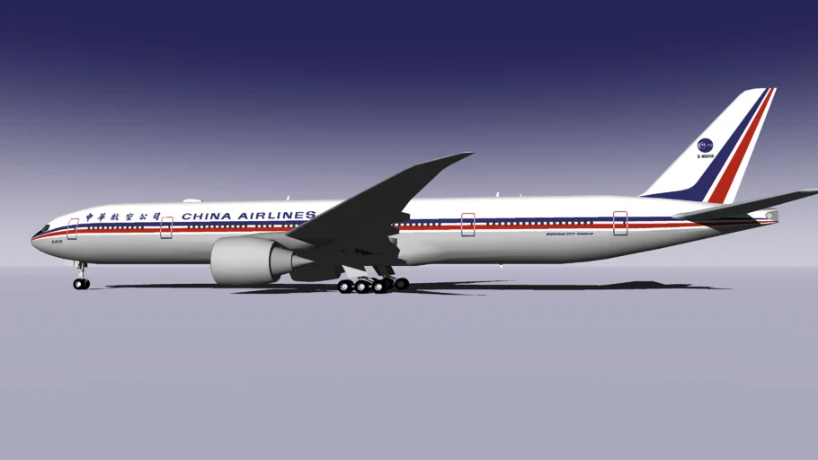 ボーイング 777-300ER チャイナエアライン(中華航空) B-18001 チャイナ