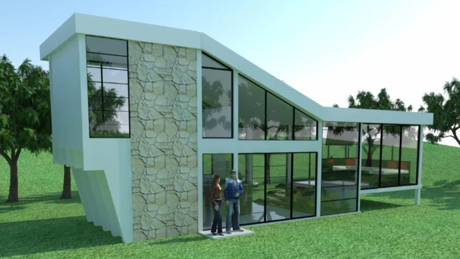 Casa Minimalista Moderna Fachadas De Casas: Ideas Modernas Y Sencillas