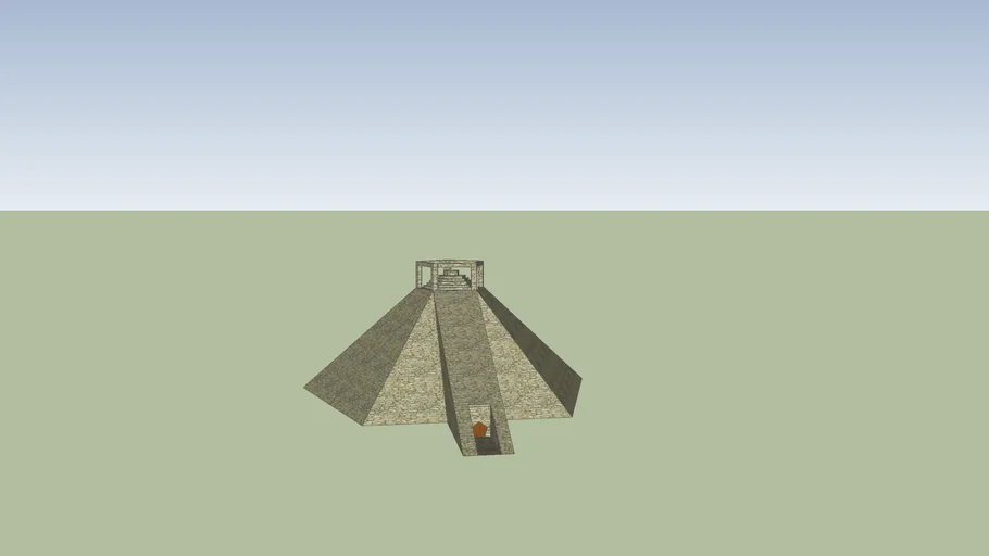 Pentagonal Pyramid with ramp | 3D Warehouse